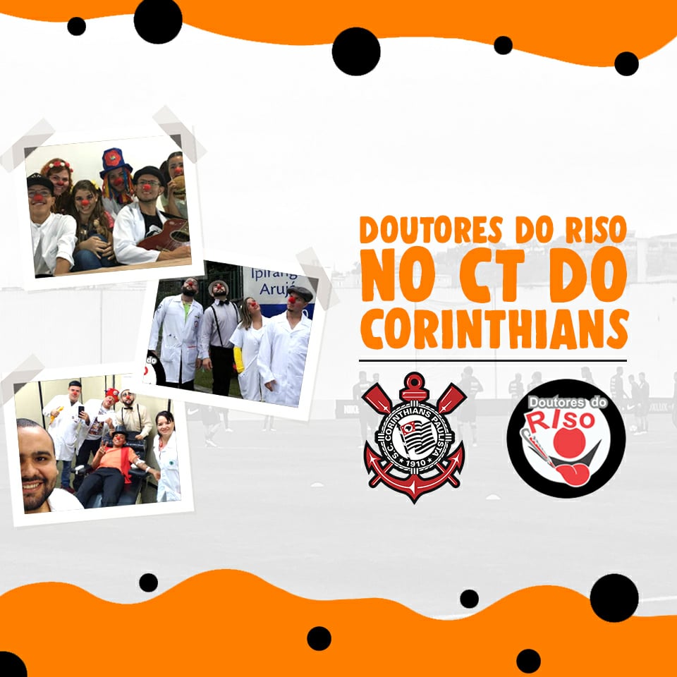 Ação de Marketing - Doutores do Riso no CT do Corinthians