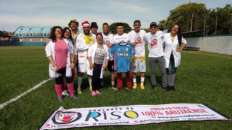 ONG Doutores do Riso no Futebol Solidário 2018 - Jogo de craques